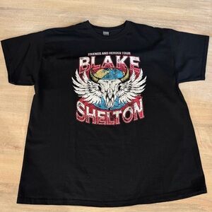 Blake Shelton Black Concert T-Shirt